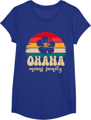 Ohana Means Family Hawaii Summer Vacation Holiday
