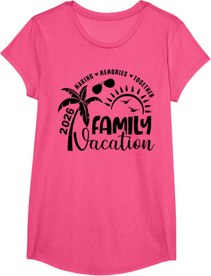 Family Vacation 2026 Beach Matching Family Summer Vacation