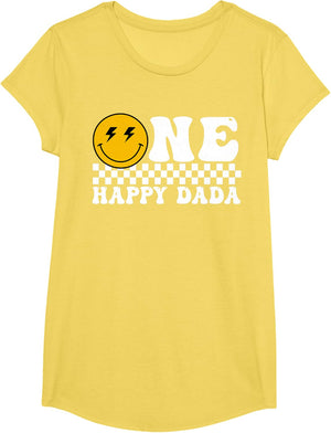 Happy Dada 1st Birthday Family Matching Theme