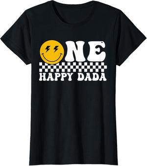 Happy Dada 1st Birthday Family Matching Theme