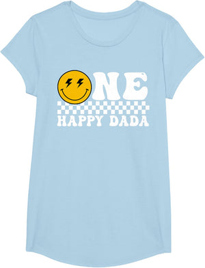Happy Dada 1st Birthday Family Matching Theme