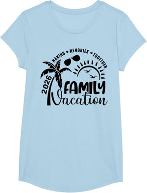 Family Vacation 2026 Beach Matching Family Summer Vacation