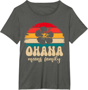 Ohana Means Family Hawaii Summer Vacation Holiday
