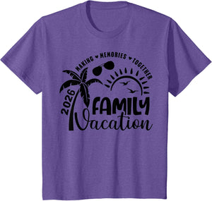 Family Vacation 2026 Beach Matching Family Summer Vacation