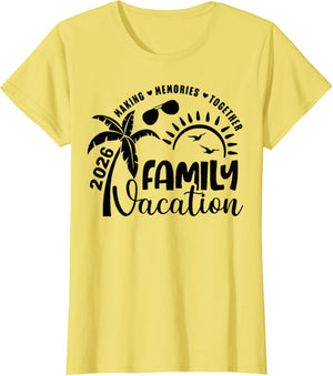 Family Vacation 2026 Beach Matching Family Summer Vacation