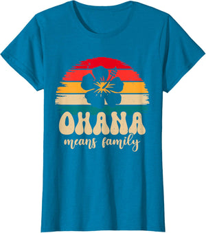 Ohana Means Family Hawaii Summer Vacation Holiday