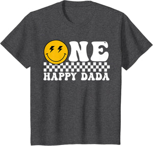 Happy Dada 1st Birthday Family Matching Theme