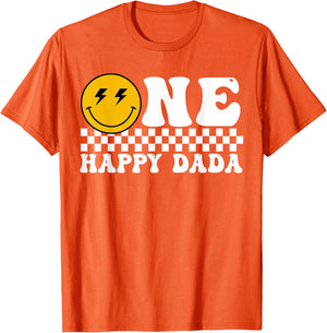 Happy Dada 1st Birthday Family Matching Theme