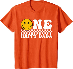 Happy Dada 1st Birthday Family Matching Theme