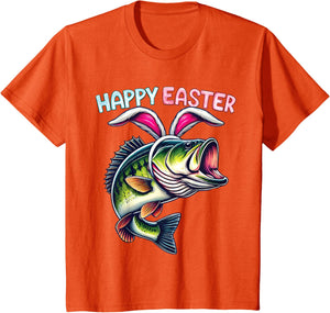 Fisherman Bunny Ears Funny Fish Easter Holiday Eggs Fishing
