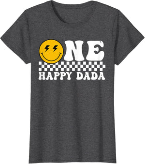 Happy Dada 1st Birthday Family Matching Theme