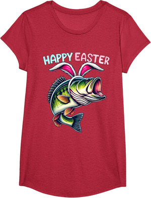 Fisherman Bunny Ears Funny Fish Easter Holiday Eggs Fishing