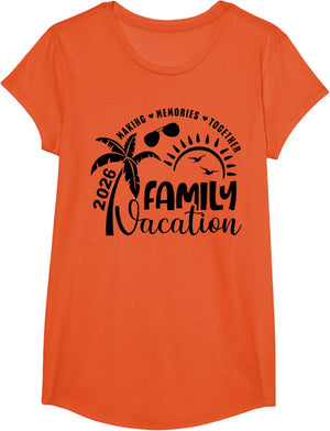 Family Vacation 2026 Beach Matching Family Summer Vacation