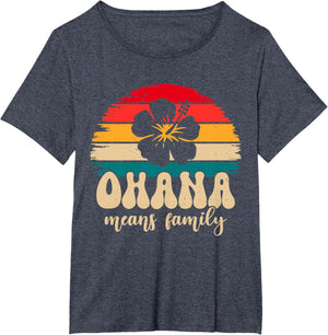 Ohana Means Family Hawaii Summer Vacation Holiday