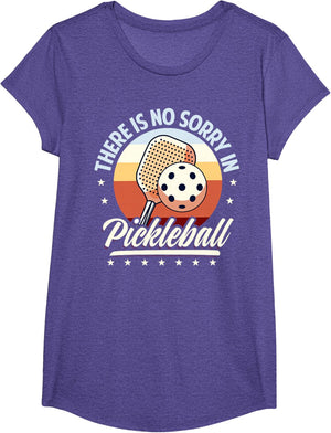 There is No Sorry in Pickleball Quote - Funny Saying