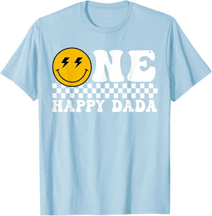 Happy Dada 1st Birthday Family Matching Theme