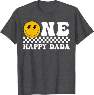 Happy Dada 1st Birthday Family Matching Theme