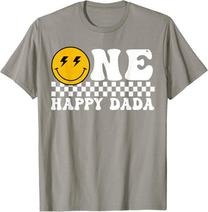 Happy Dada 1st Birthday Family Matching Theme