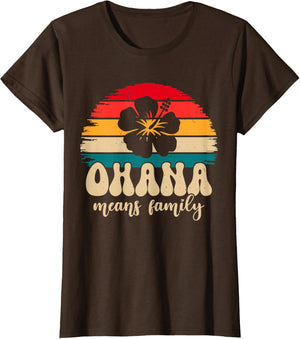 Ohana Means Family Hawaii Summer Vacation Holiday