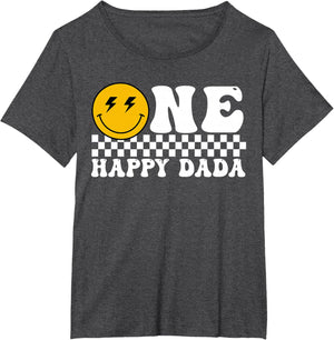Happy Dada 1st Birthday Family Matching Theme