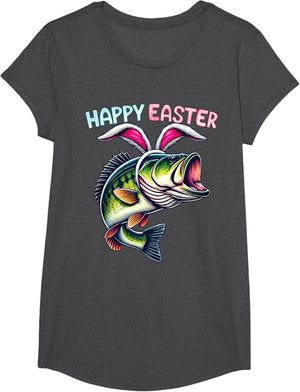 Fisherman Bunny Ears Funny Fish Easter Holiday Eggs Fishing