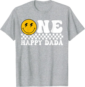 Happy Dada 1st Birthday Family Matching Theme