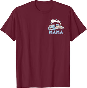 Mama First Birthday Boy Girl Train Railroad Family Matching