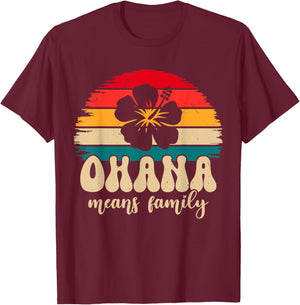 Ohana Means Family Hawaii Summer Vacation Holiday