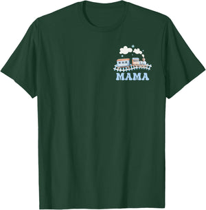 Mama First Birthday Boy Girl Train Railroad Family Matching