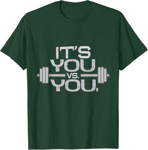 Its vs. You Workout Gym Exercise Motivation & Fitness