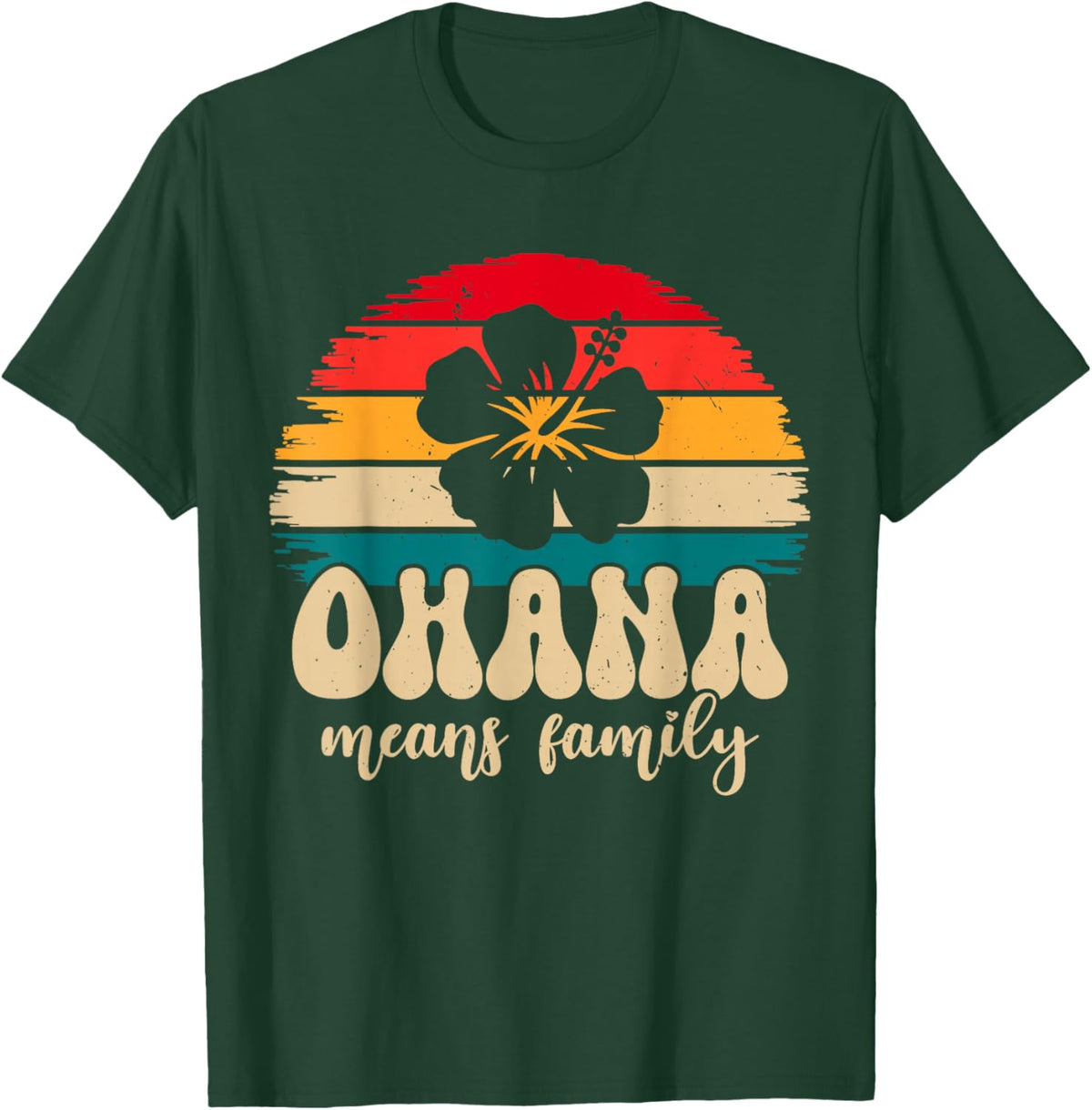 Ohana Means Family Hawaii Summer Vacation Holiday