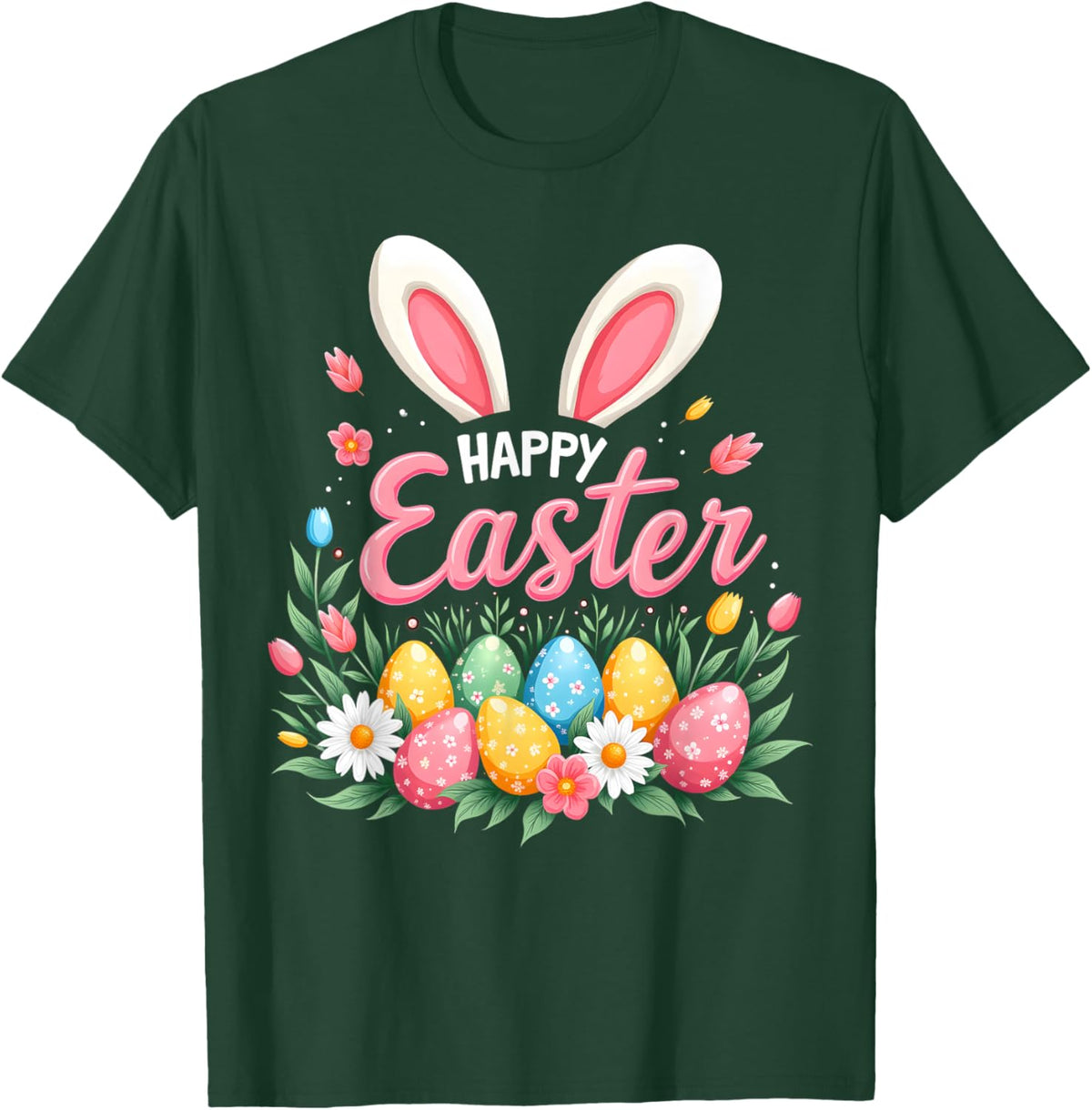 Happy Easter Bunny Spring Easter Egg Easter Shirts For Women