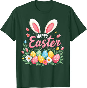 Happy Easter Bunny Spring Easter Egg Easter Shirts For Women