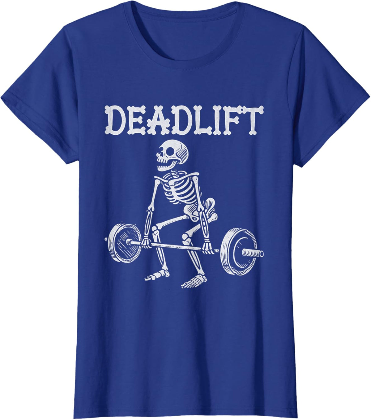 Deadlift Funny Halloween Skeleton Weight Lifting Workout