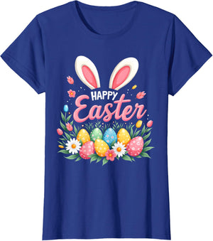 Happy Easter Bunny Spring Easter Egg Easter Shirts For Women