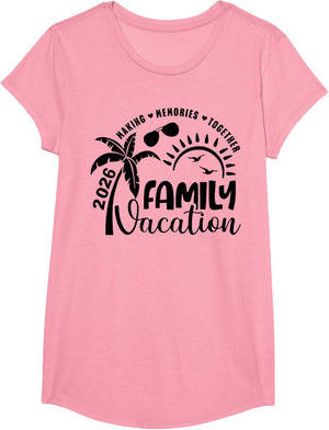 Family Vacation 2026 Beach Matching Family Summer Vacation