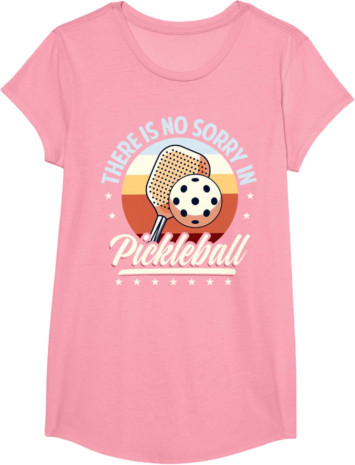 There is No Sorry in Pickleball Quote - Funny Saying