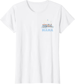 Mama First Birthday Boy Girl Train Railroad Family Matching