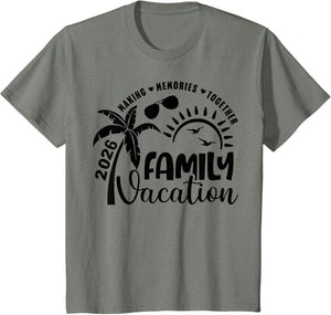 Family Vacation 2026 Beach Matching Family Summer Vacation