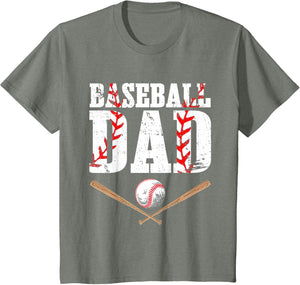 Baseball Dad Happy Fathers Day for Men Boys Kid