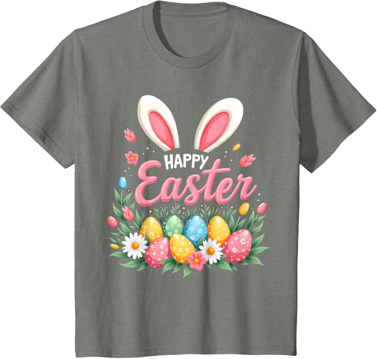 Happy Easter Bunny Spring Easter Egg Easter Shirts For Women