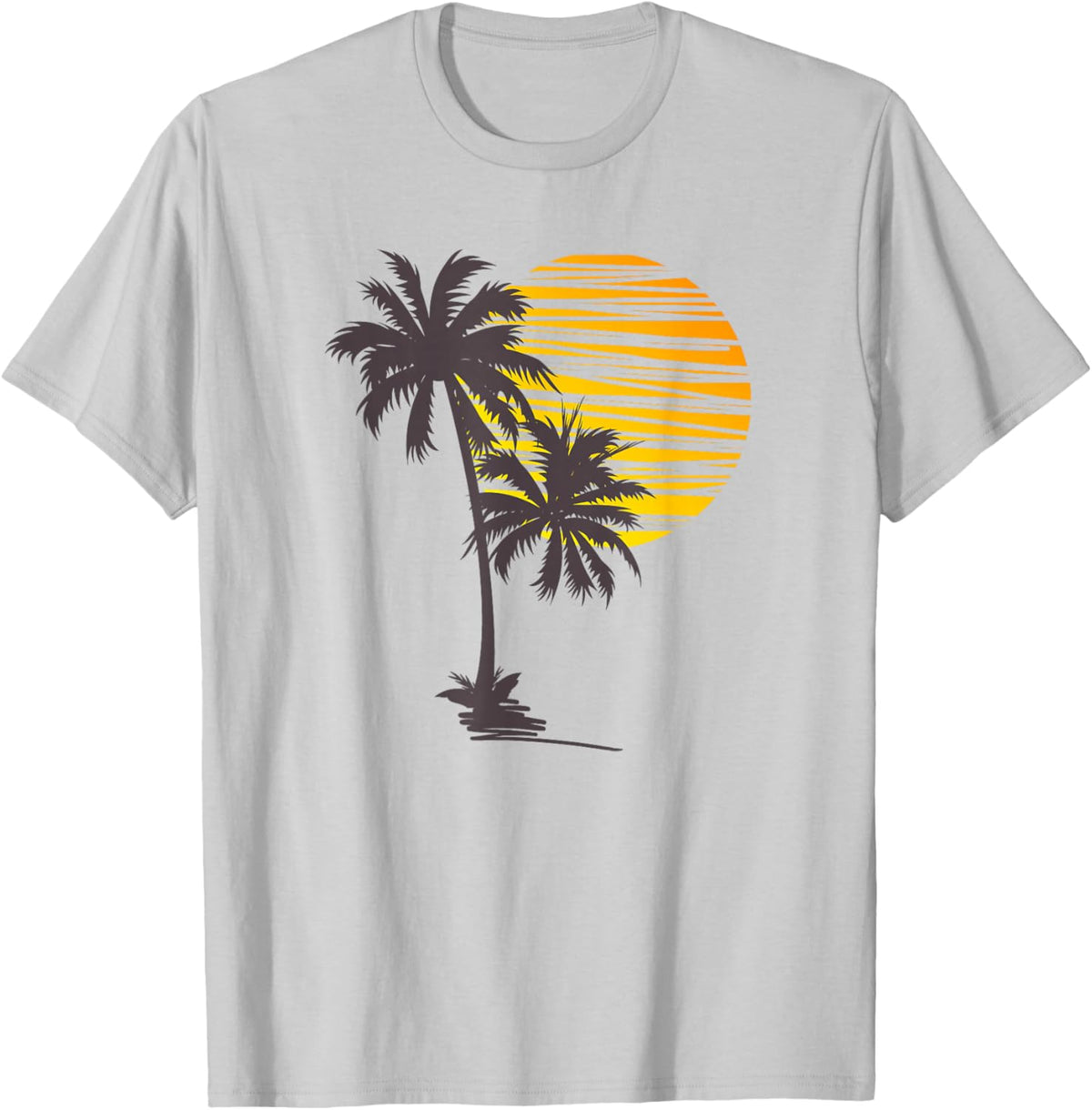 Beach Palm Tree T-Shirt Nice Funny Holiday Summer Holiday
