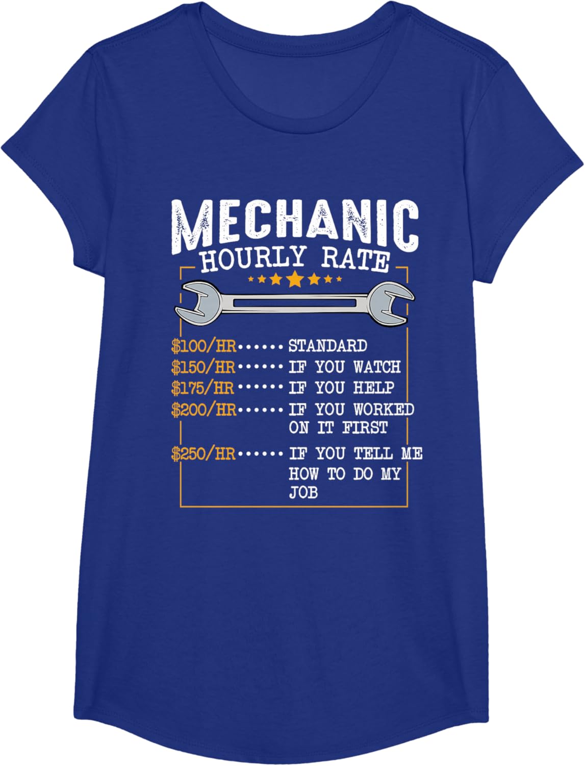 Mechanic Hourly Rate Car Mechatronics Engineer Profession Car Gift
