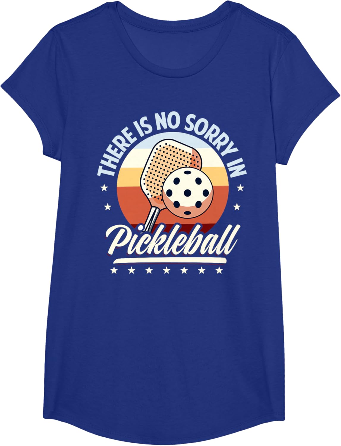 There is No Sorry in Pickleball Quote - Funny Saying