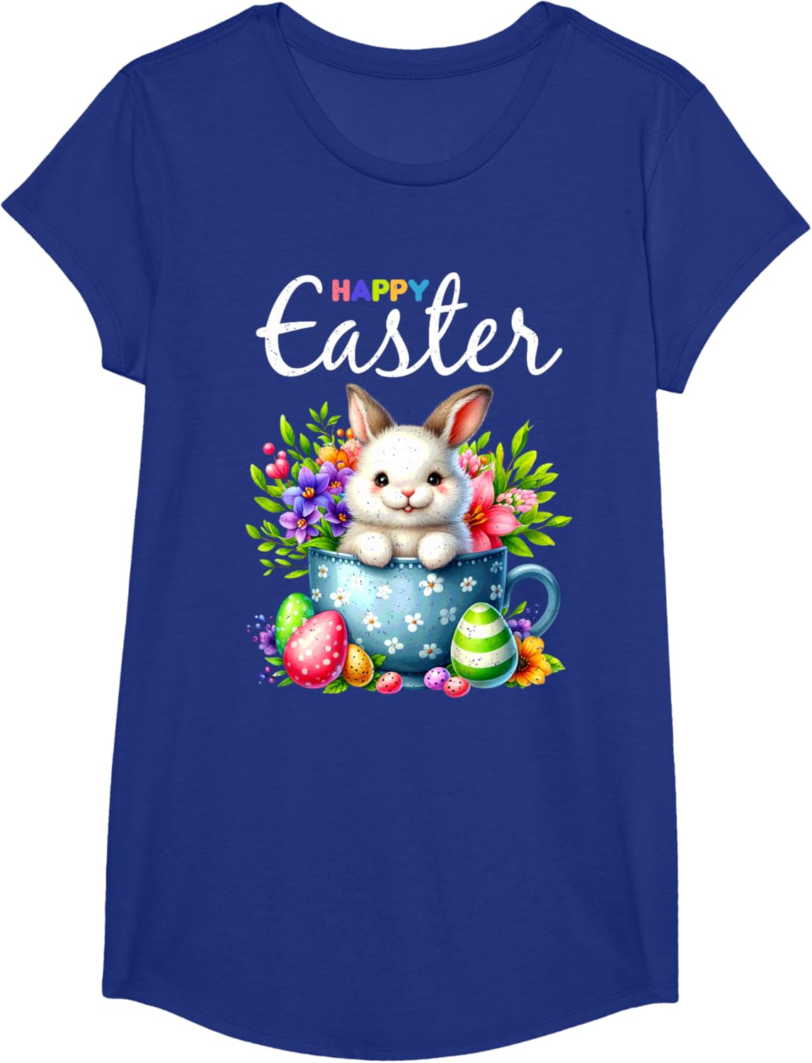 Bunny Egg Hunt Happy Easter Cute Spring Christian Holiday