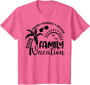 Family Vacation 2026 Beach Matching Family Summer Vacation