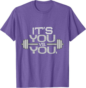 Its vs. You Workout Gym Exercise Motivation & Fitness