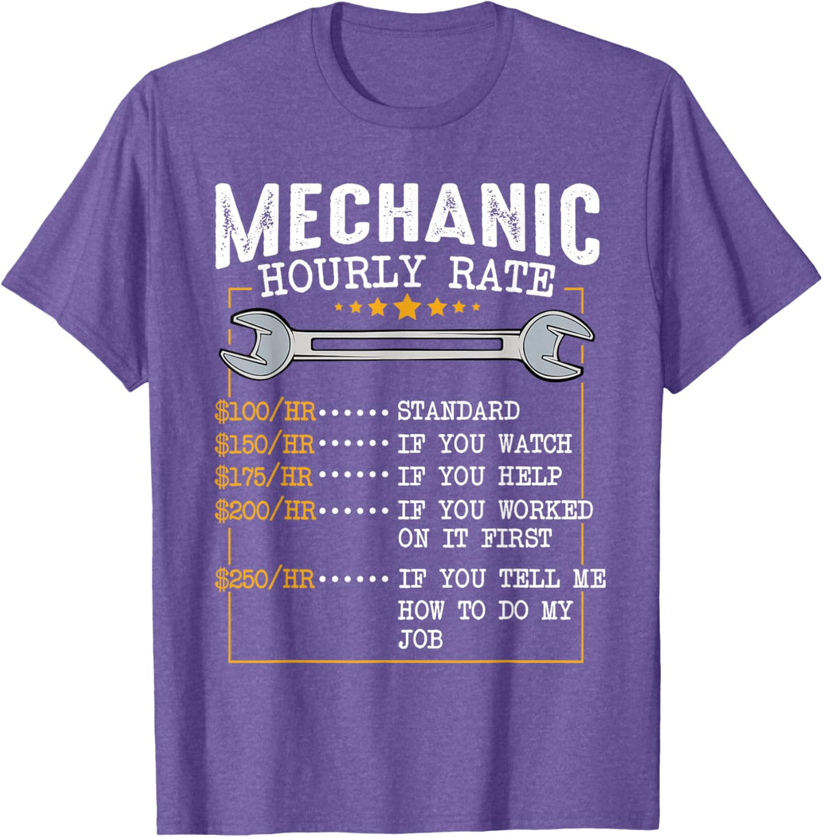 Mechanic Hourly Rate Car Mechatronics Engineer Profession Car Gift