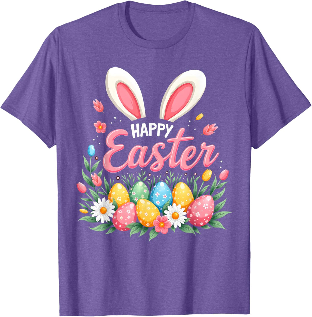 Happy Easter Bunny Spring Easter Egg Easter Shirts For Women