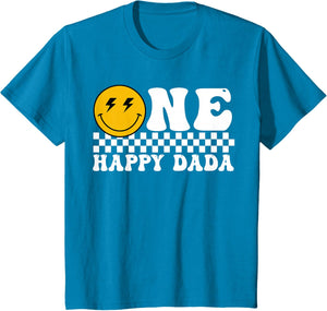 Happy Dada 1st Birthday Family Matching Theme